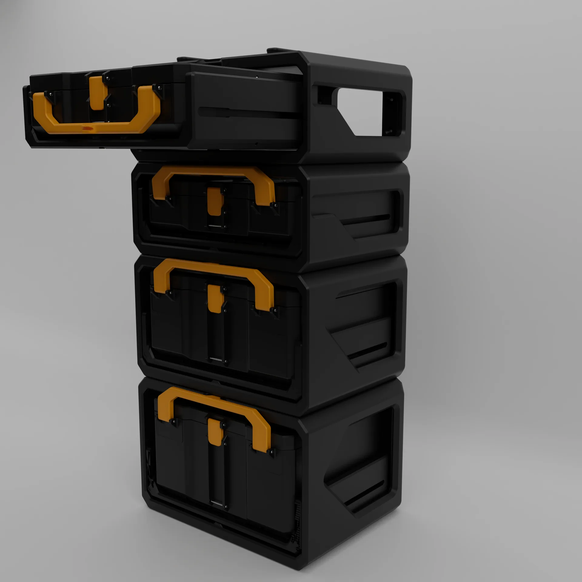 Graphite Modular 5x4 9U Pro Drawer System (3-Pack) image 2