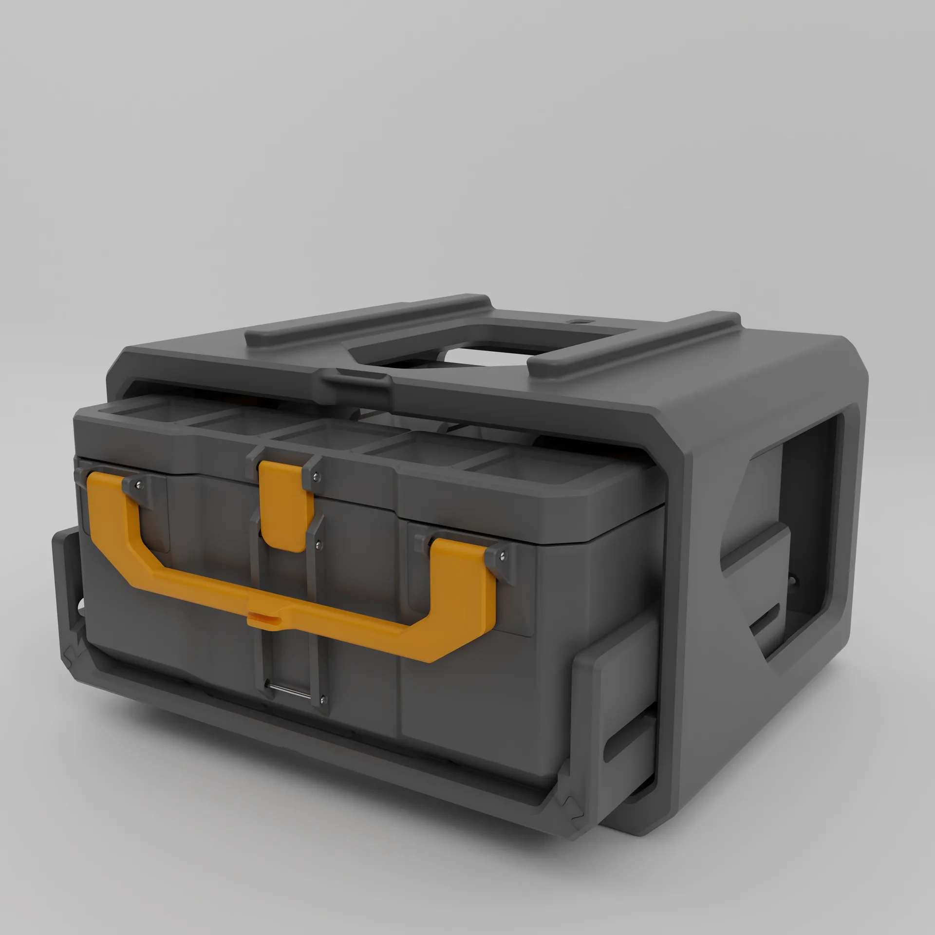 Graphite Modular 5x4 12U Drawer System image 2