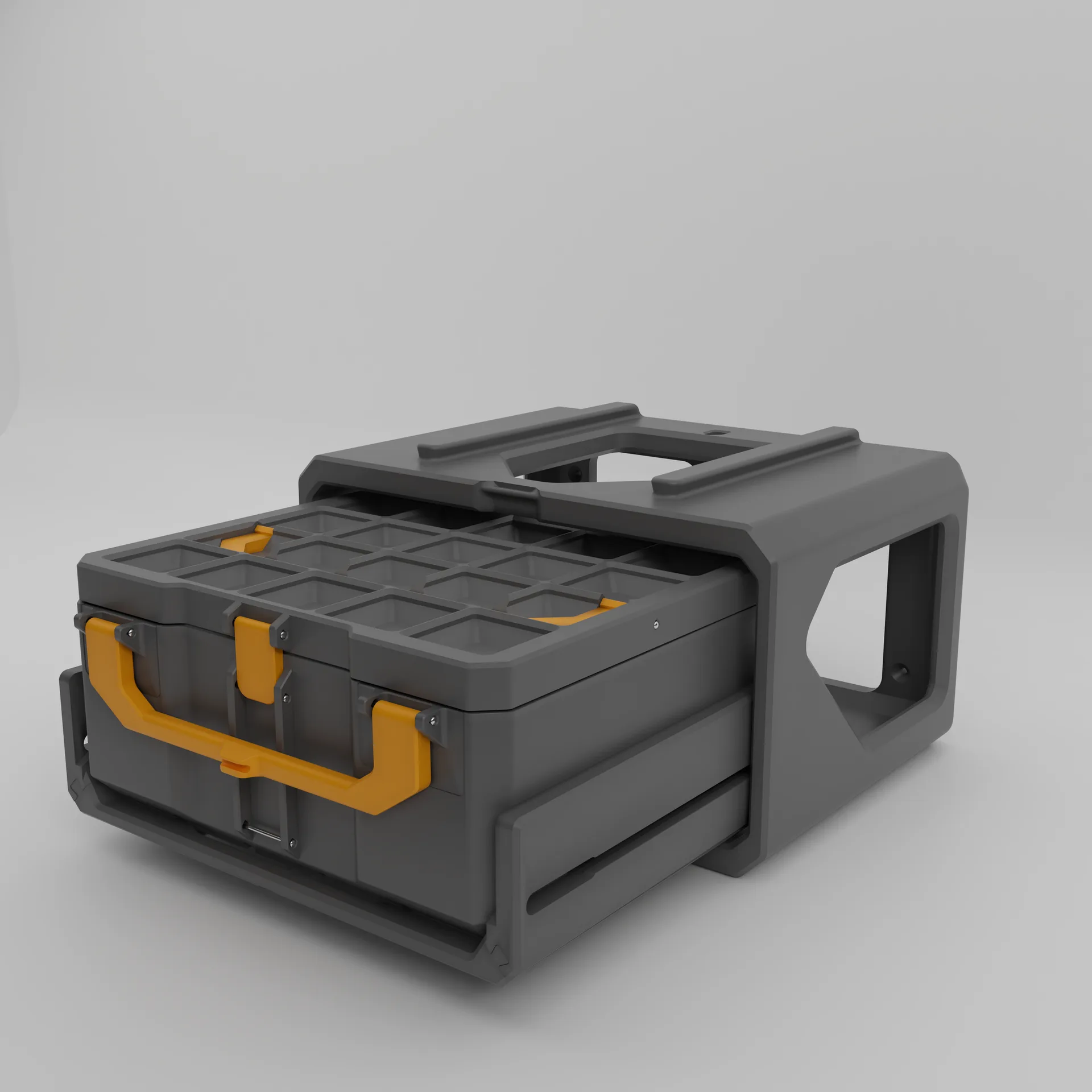 Graphite Modular 5x4 12U Drawer System image 3