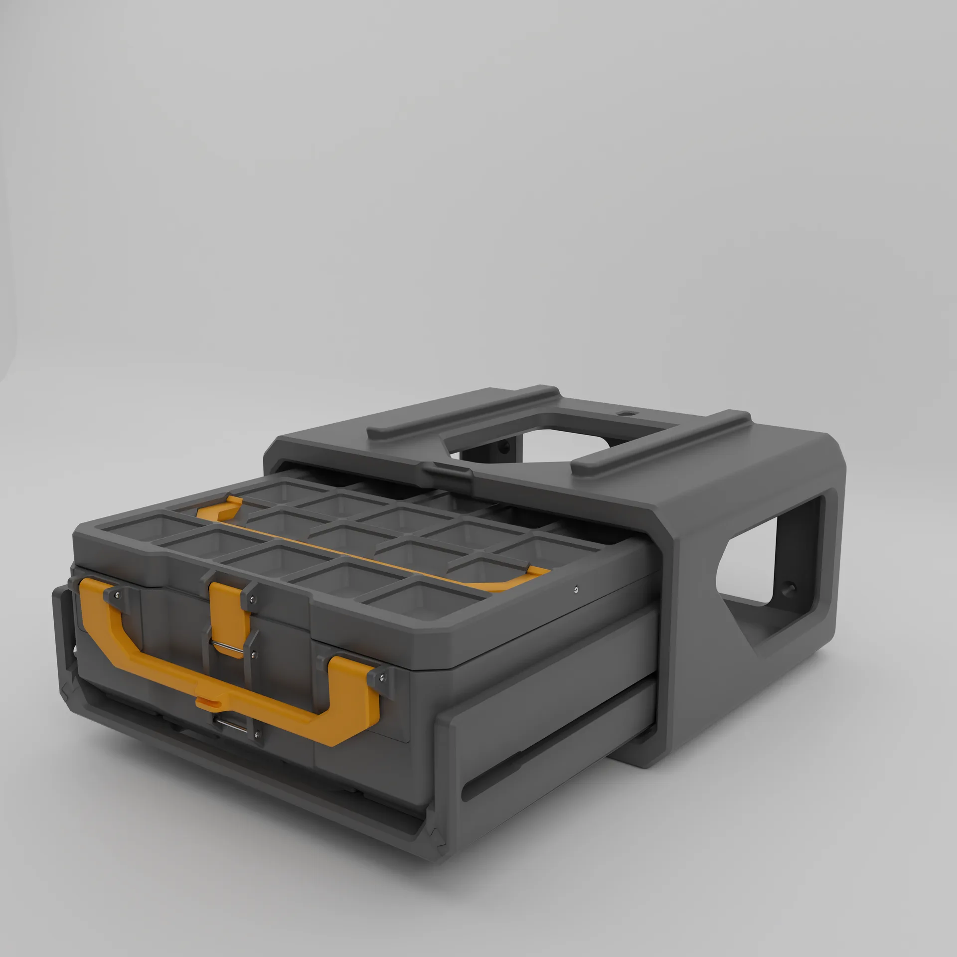 Graphite Modular 5x4 9U Drawer System image 3