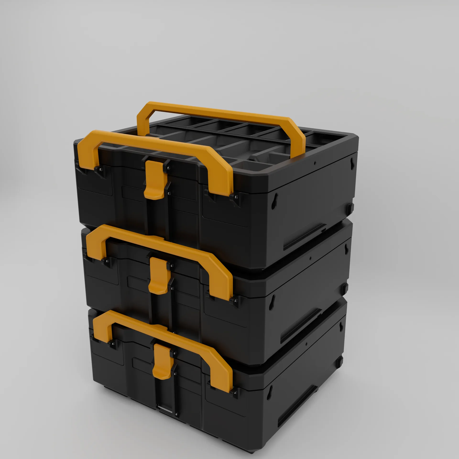 Graphite Modular 7x6 15U Pro Storage Box (3-Pack) preview