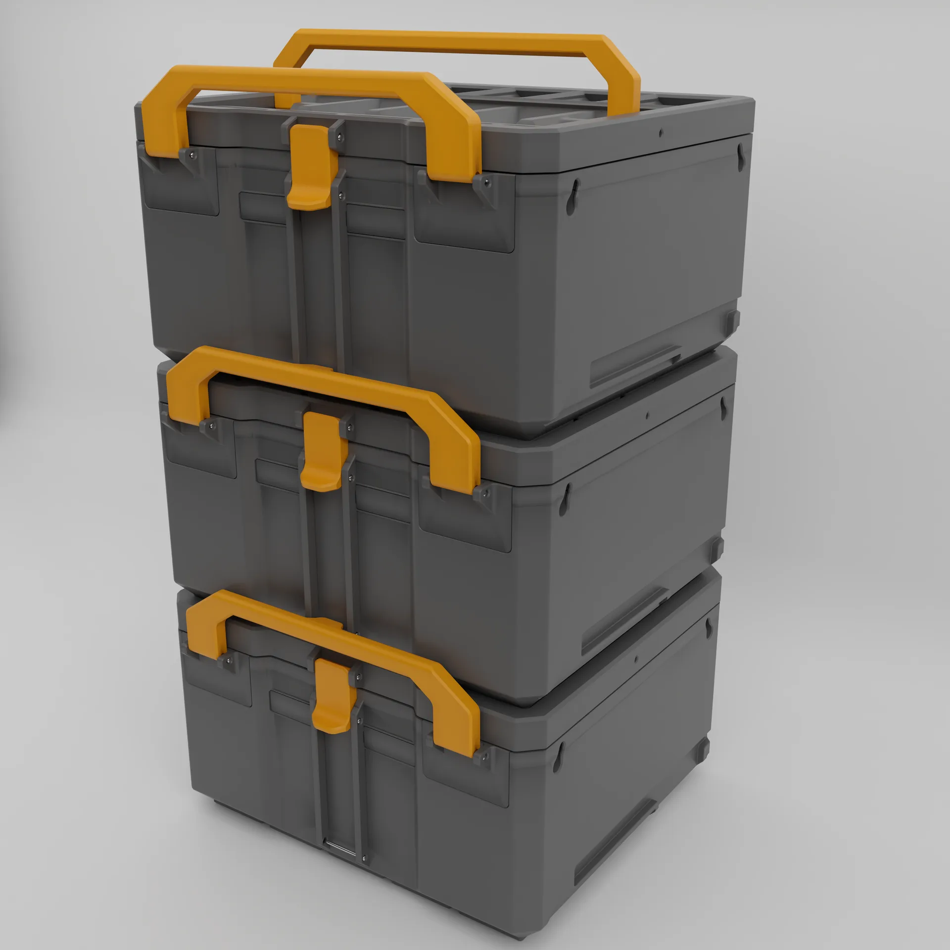 Graphite Modular 7x6 24U Storage Box (3-Pack) preview