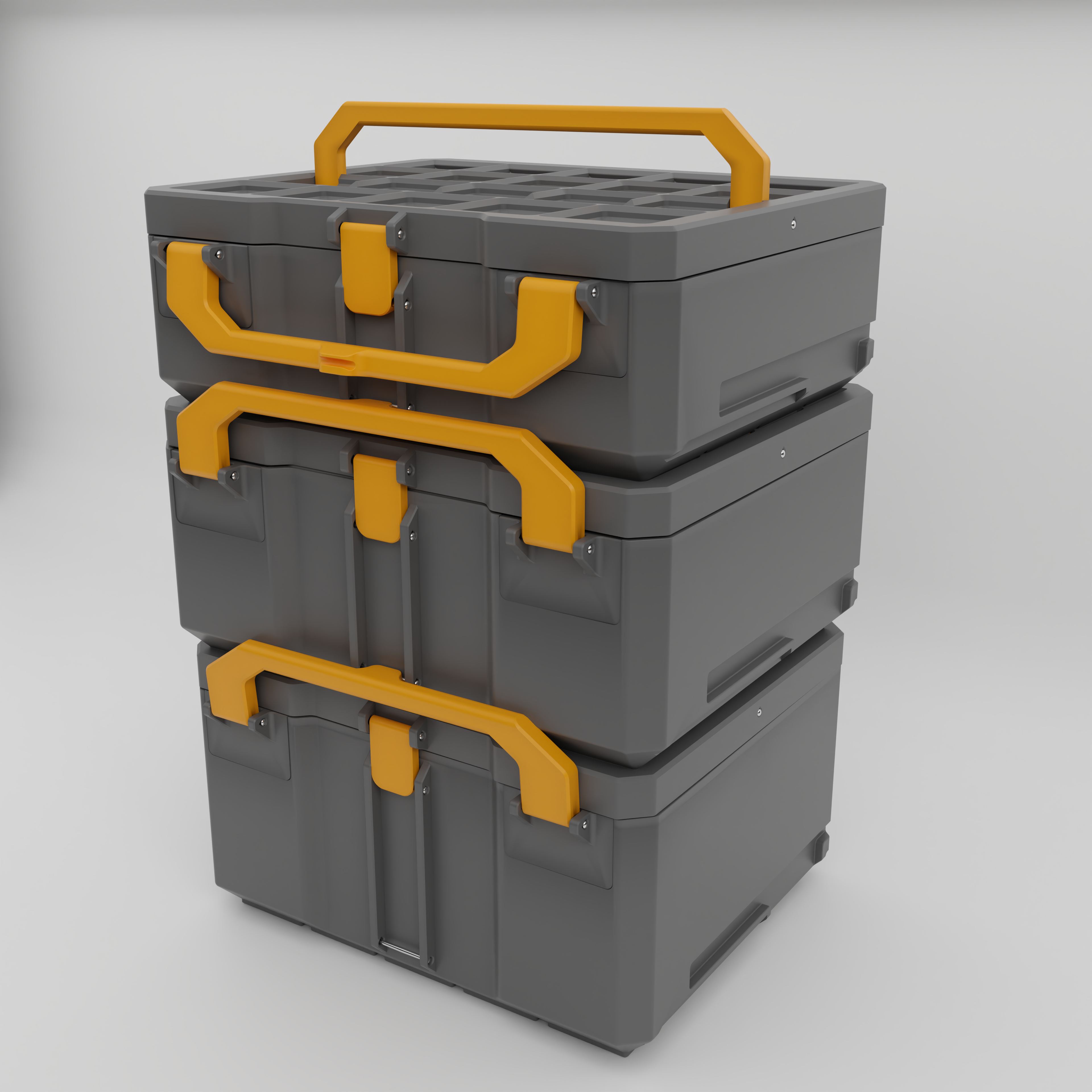Graphite Modular 5x4 6U Storage Box (3-Pack) image 5