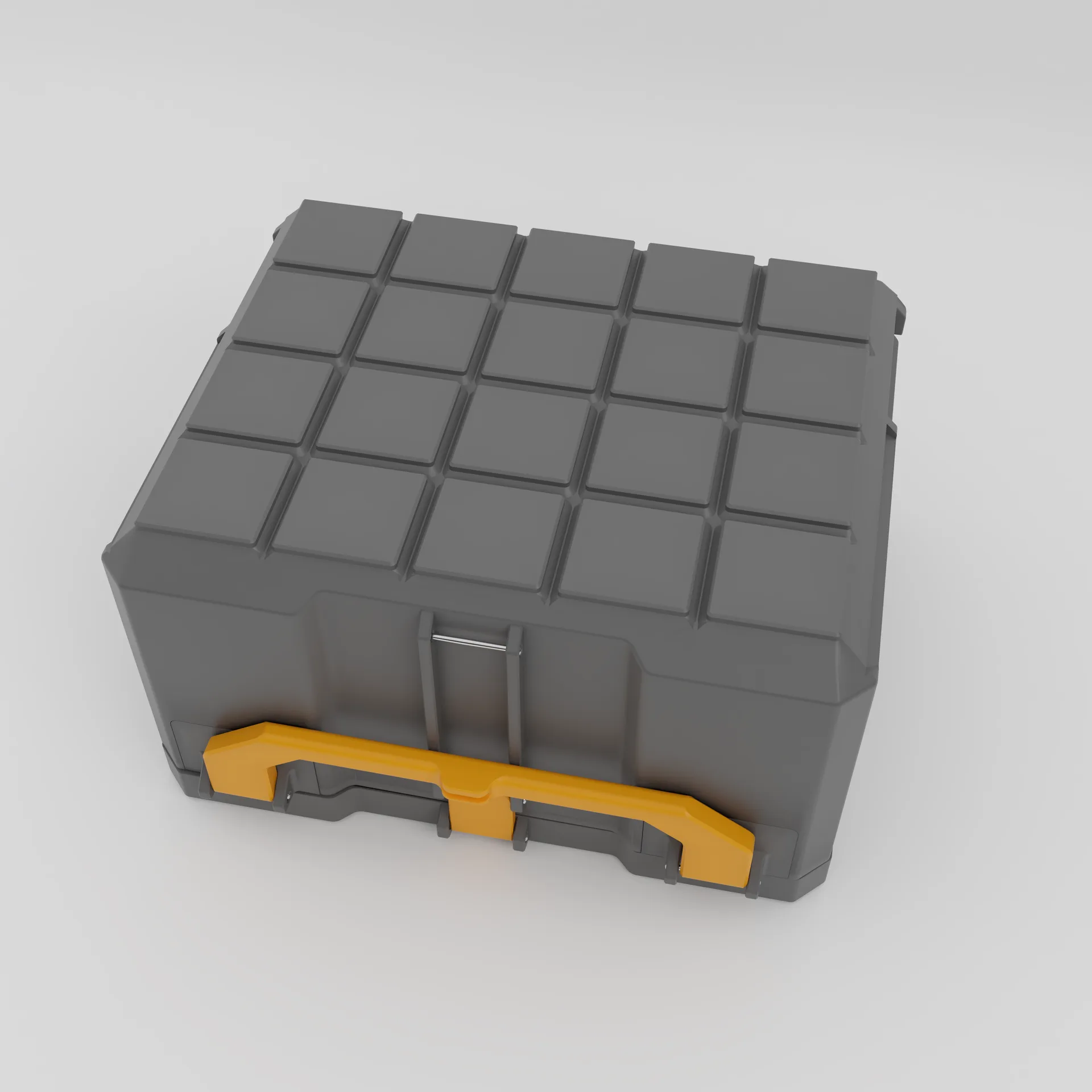 Graphite Modular Gridfinity-Compatible 5x4 15U Stackable Storage Box image 3