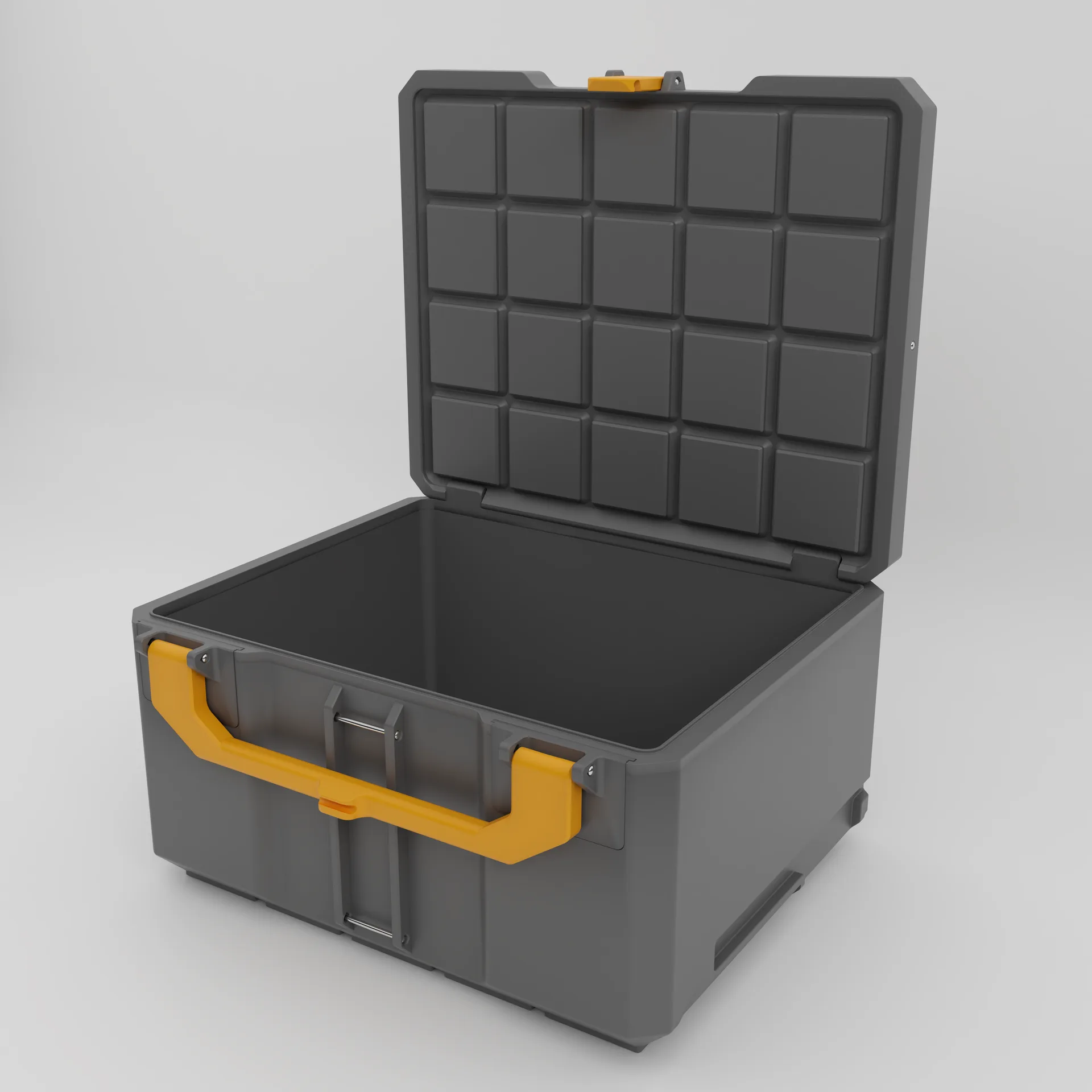 Graphite Modular Gridfinity-Compatible 5x4 15U Stackable Storage Box preview