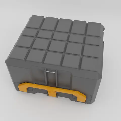 Graphite Modular 7x6 24U Storage Box thumbnail 3
